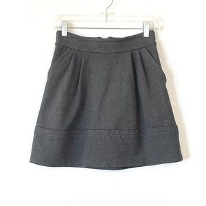 Marc by Marc Jacob Pleated Mini Skirt with Gold Zipper